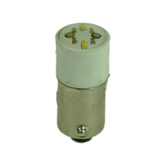 B3-L24A-YELLOW IMO Yellow LED Lamp 24V AC/DC For B3F Lamp Holders (BA9S)