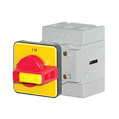 SH69-3032-RY48 IMO Single Hole Mount Isolator, 22mm, 3 Pole 32A, Lockable