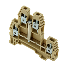 ERD4VBEIGE IMO Screw Clamp Terminal 4mm, 300V, 30A, Double Deck