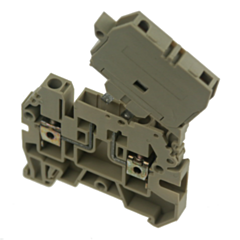 ERF3MBEIGE IMO Screw Clamp Fuse Terminal 4mm, 600V, 10A, Fuse Carrier