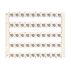 MT5-10 IMO Marker 5 x 5 mm White, Printed 10
