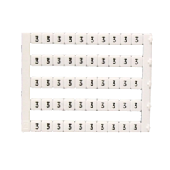 MT5-3 IMO Marker 5 x 5 mm White, Printed 3