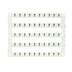 MT5-7 IMO Marker 5 x 5 mm White, Printed 7