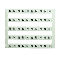 MT5-N IMO Marker 5 x 5 mm White, Printed N