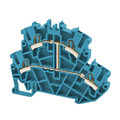 PFD2.5VBLUE IMO Push Fit Terminal 2.5mm, 500V, 24A, Double Deck