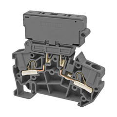 PFD2.5LD-24VDCGREY IMO Push Fit Terminal 2.5mm, 24A, Double Deck