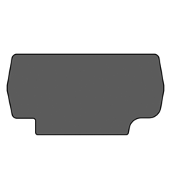 EPPF6GREY IMO End Plate for PF6 Grey