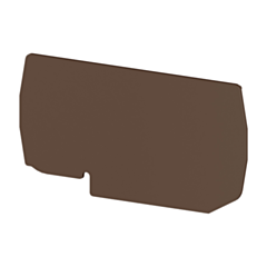 EPPF10BROWN IMO End Plate for PF10 Brown