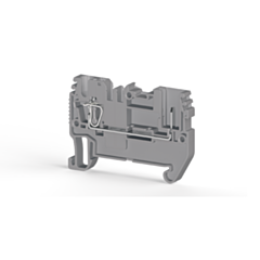 SCP2.5GREY IMO Spring Clamp Terminal With Plug Entry, 500V 24A 2.5mm