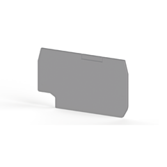 EPSCP2.5GREY IMO End Plate for Spring Clamp Terminal With Plug Entry, Grey