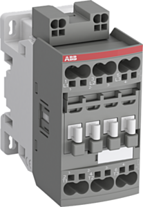 1SBL277005R1300 ABB AF30-30-00K-13 - AF30 30A 3 Pole AF Series Contactor No Auxiliary Contact Push-in spring terminals