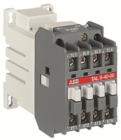 1SBL143561R5100 ABB TAL9-22-00 17-32V DC - TAL9 9A 2NO 2NC DC Contactor No Auxiliary Contact 17-32V DC