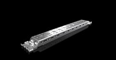 AX2394.350 Rittal AX Rail for interior installation, for D: 350 mm