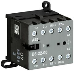 GJL1211501R8004 ABB B6-22-00-84 B6 Mini Contactor 110-127 V AC Coil 2NO 2NC Screw Terminals
