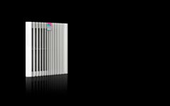 SK3240.400 Rittal SK Blue E+ Outlet Filter, Emc, For Fan-And-Filter Units 3240.8XX/3241.8XX, WxH 255 X 255 mm, Ral 7035