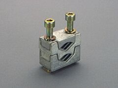 33147 Wohner prism terminal, double, for Cu cables