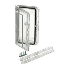 3730662 Fibox L 06 Window for 6 modules Clear cover