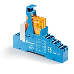 48.P5.8.230.0060SPA Finder 2 CO Contacts 230V AC Modular Interface Relay with Green LED + diode Indication