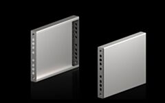 VX8660.080 Rittal VX Base/Plinth Trim Panel, Sides, H: 200 mm, For D: 400 mm, Stainless Steel, 1.4301