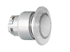 8LM2TBL6148 - WHITE MUSHROOM-HEAD BUTTON SPRING RETURN