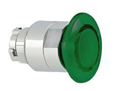 8LM2TBL6243 - LATCH TURN RELEASE 40MM GREEN MUSHROOM H