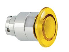 8LM2TBL6245 - LATCH TURN RELEASE 40MM YELLOW MUSHROOM