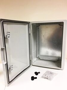 Tempa Pano IP65 Lockable Electrical Enclosure Plastic Backplate 400x300x170mm