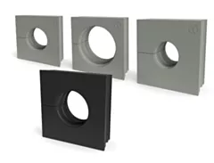 9.B1D23 Cembre EWO IP66 Grey 1 hole 23 - 24mm cable clamp Grommet For Split Cable Entry Systems