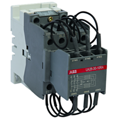 1SBL241024R8810 ABB UA26-30-10RA 230-240V 50Hz / 240-260V 60Hz Capacitor Switching Contactor 3 Pole 1NO Auxiliary Contact 230-240V AC Coil