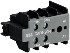 GJL1201330R0008 ABB CAF6-20N Auxiliary Contact Block 2NO Front Mount