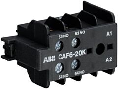 GJL1201330R0005 ABB CAF6-20K Auxiliary Contact Block 2NO Front Mount