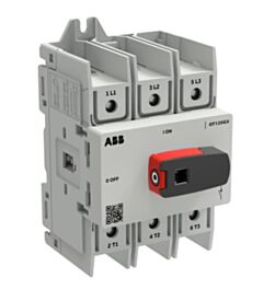 1SCA162521R1001 ABB OT125G3-3BS OT Plus 3 Pole 125A Panel Mounted Switch Disconnector
