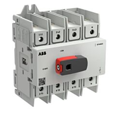1SCA162546R1001 ABB OT60G3-4BSN2 OT Plus 4 Pole 63A Panel Mounted Switch Disconnector