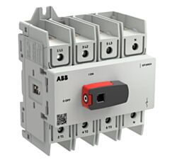 1SCA162545R1001 ABB OT30G3-4BSN2 OT Plus 4 Pole 40A Panel Mounted Switch Disconnector