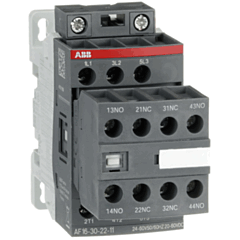 1SBL177001R1122 ABB AF16-30-22-11 - AF16 16A 3 Pole AF Series Contactor 2NO 2NC Auxiliary Contacts
