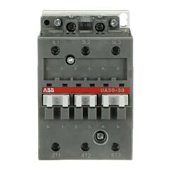 1SBL351022R8400 ABB UA50-30-00 110V 50Hz / 110-120V 60Hz 3 Pole 3NO 0NO/0NC Capacitor Switching Contactor