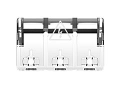 1SCA163876R1001 ABB TSG1-3 Terminal cover transparent for size G1 3 Pole version