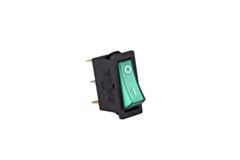 EMAS A21B1Y11 EMAS ROCKER SWITCH ILLUMINATED GREEN