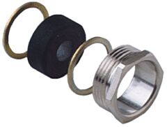 Ilme AGM20T Nickel plated brass cable gland M20 (6- 10mm) IP65