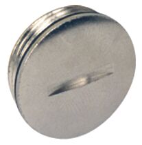 Ilme ASC16B Nickel plated brass blanking plug PG16