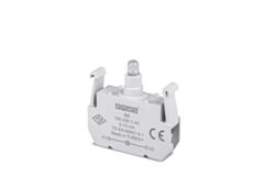EMAS BB EMAS B CONTACT BLOCK WITH WHITE LED 100-250 V AC/DC
