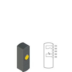 BN AC1ZA24 Pizzato BN Series IP65 1 Device Control Unit