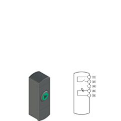 BN AC1ZA26 Pizzato BN Series IP65 1 Device Control Unit