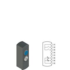 BN AC2ZA51 Pizzato BN Series IP65 2 Device Control Unit