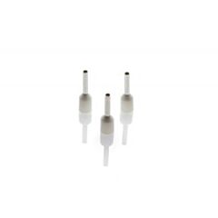 CEF7508G(1000) Partex FERRULE 0.75MM WHITE SINGLE (1000)
