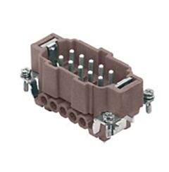 CNEM 10 RY ILME Male insert 10p+E 16 amp screw Size 57.27 Ryton