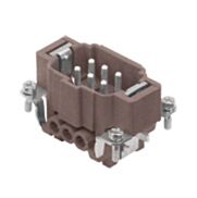 CNF06RY Ilme Female insert 6 pole and earth 16 amp screw