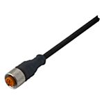 CONB13NF-S2 - CON M12 3W STR 2M PVC