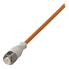 CONB14NF-S2W - IP69K 2M STRAIGHT CABLE