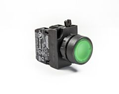 EMAS CP202DY EMAS CP PUSH BUTTON WITH ADAPTER DBL STOP GREEN